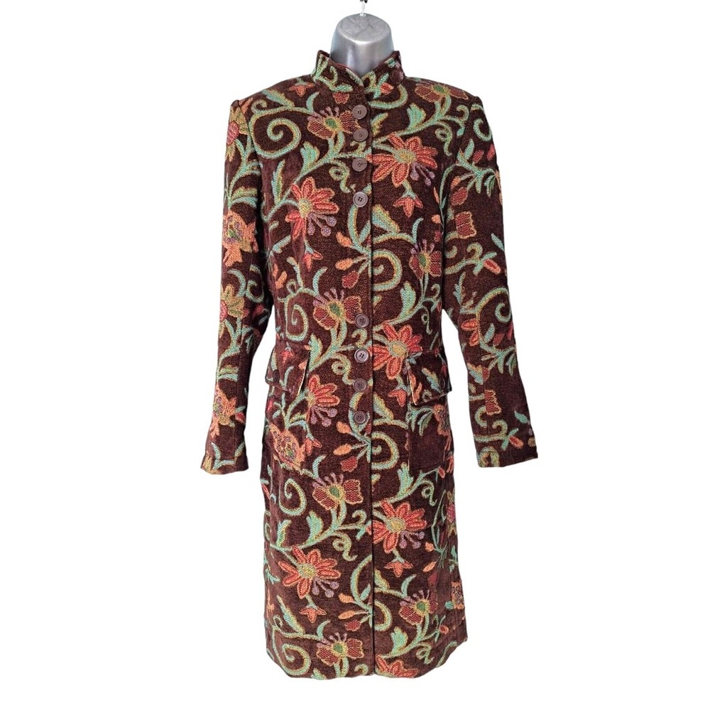 1980s Vintage Tapestry Coat